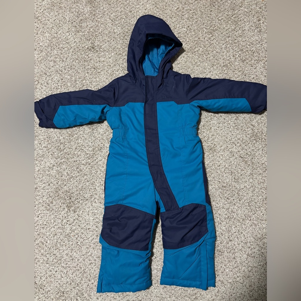 L.L.Bean Blue Toddler Snowsuit